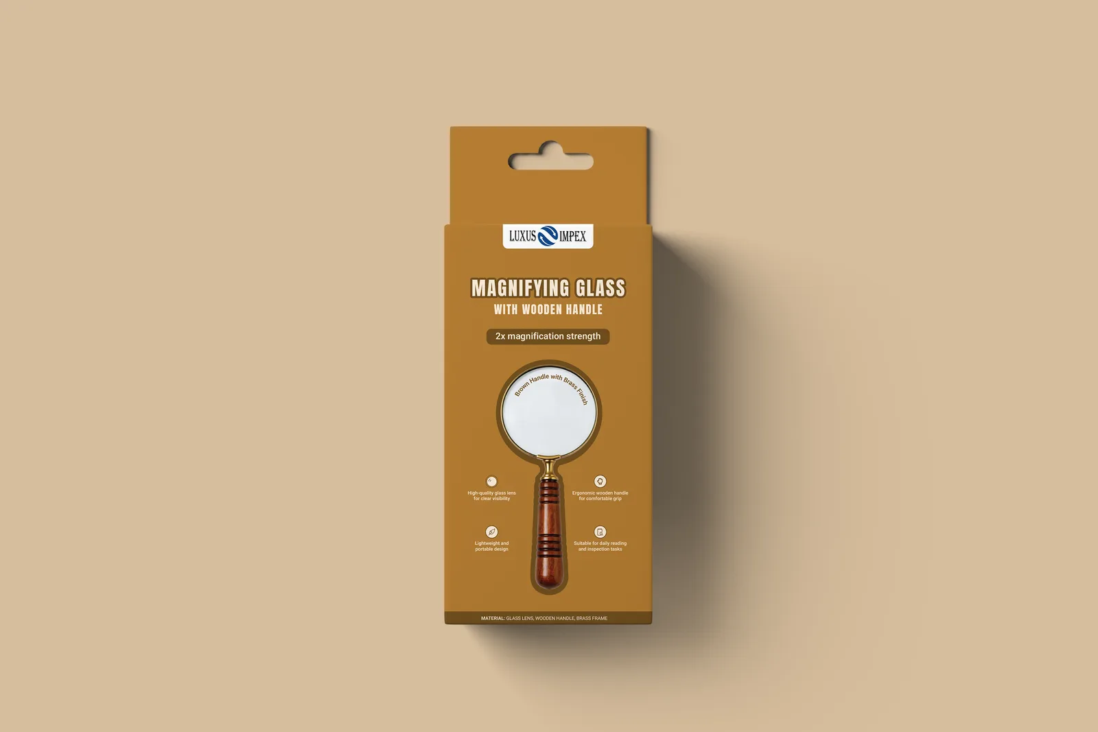 Plain brown shippers rebuilt as marketplace-ready retail packaging.