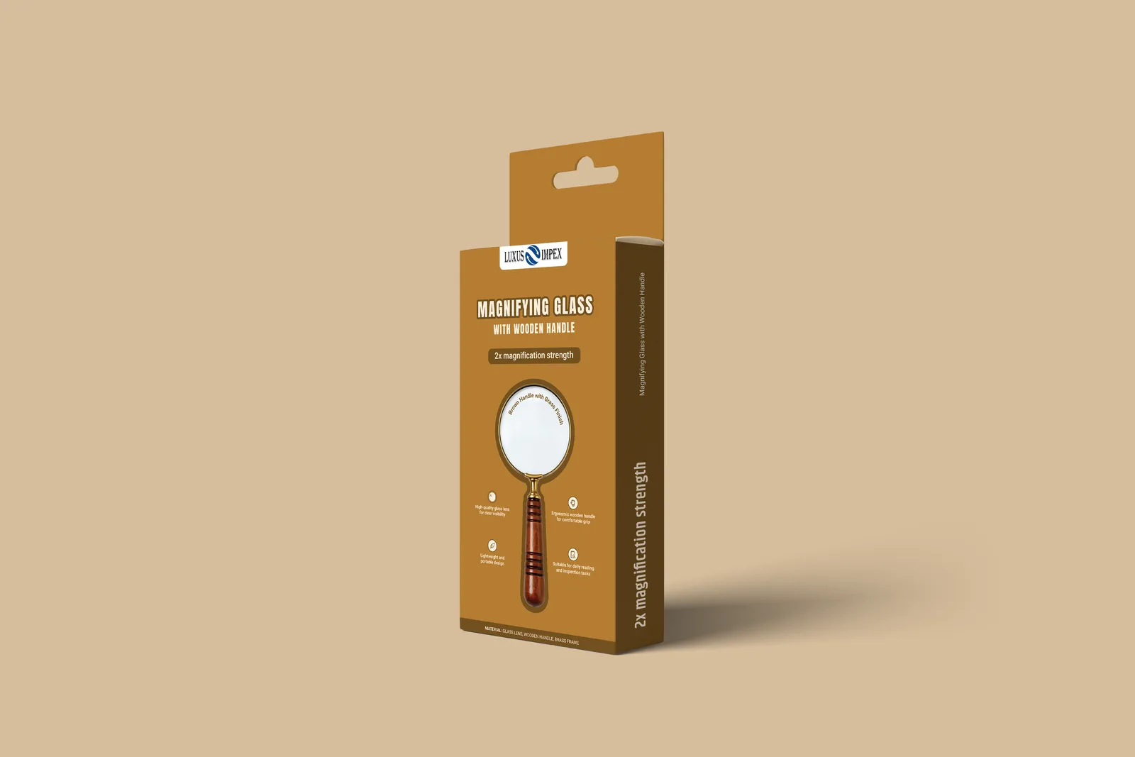 Magnifying Glass Carton — system