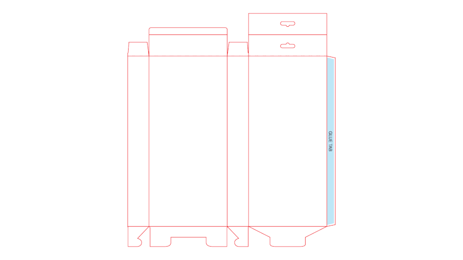 Magnifying Glass Carton — process